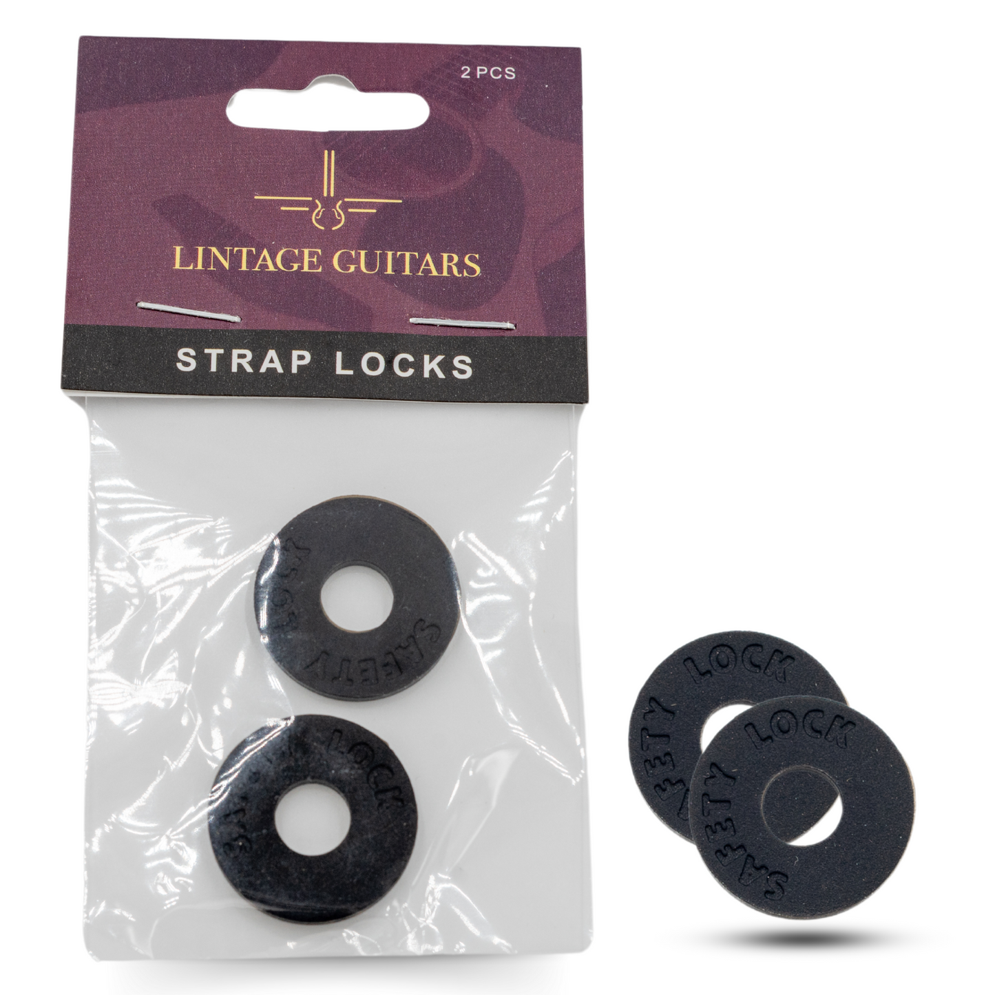 Gitaarband Strap Blocks (2 stuks)