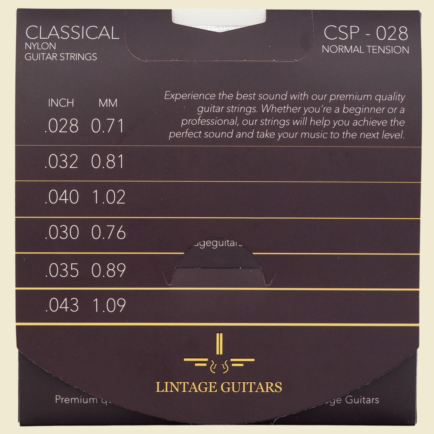 Normal Tension - CSP-028 - Gitaarsnaren - Inclusief 3 Celluloid Plectra