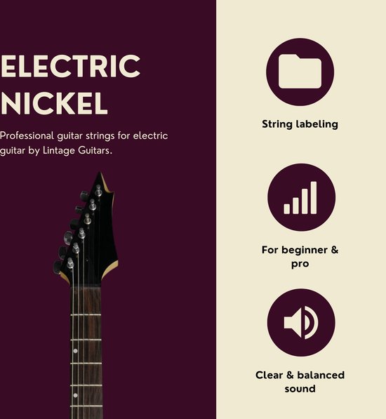 Lintage Guitars® Electric Nickel Winding - ES-011