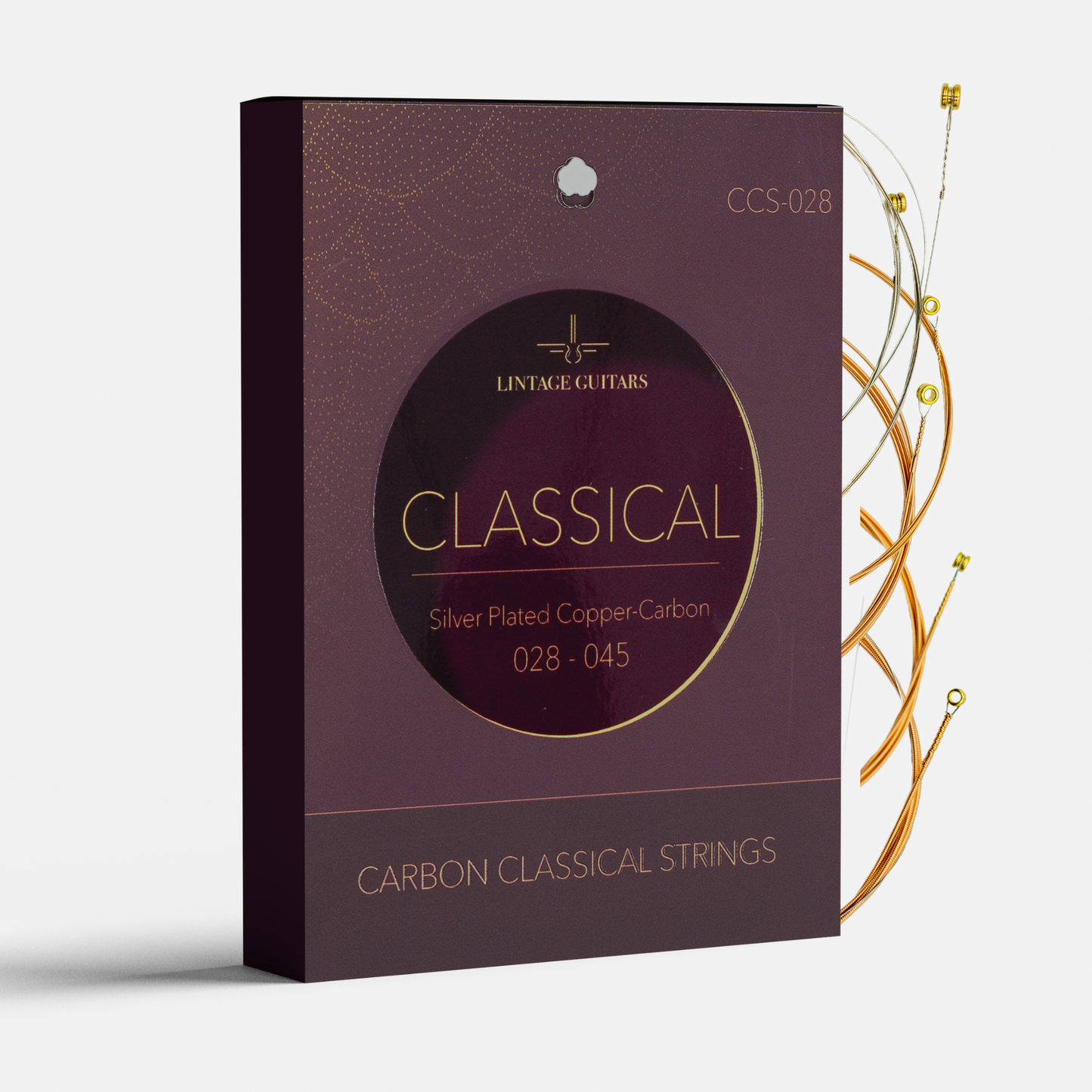 Carbon nylon gitaar snaren - Long life - CCS028
