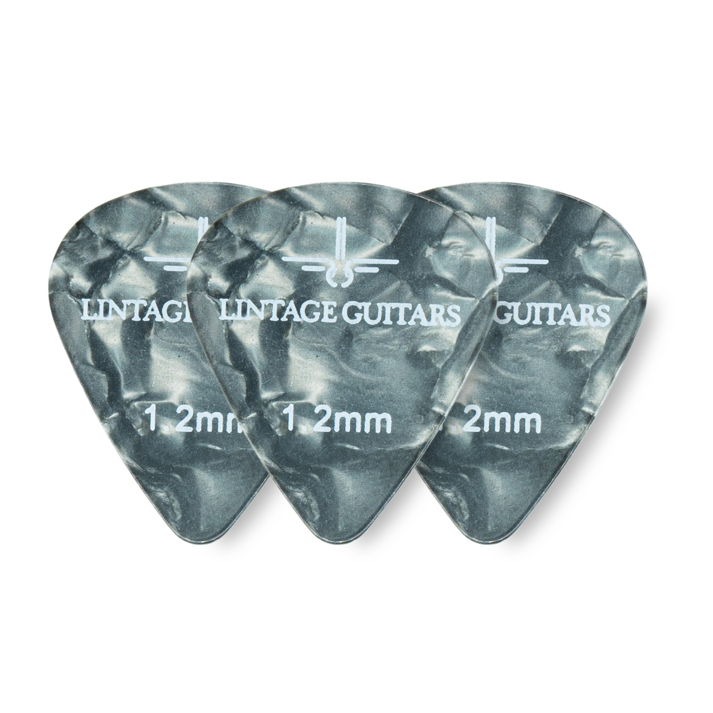 6 Stuks Plectrum Set - 1.2 Plectrum - Celluloid Guitar Picks - Lintage Guitars®