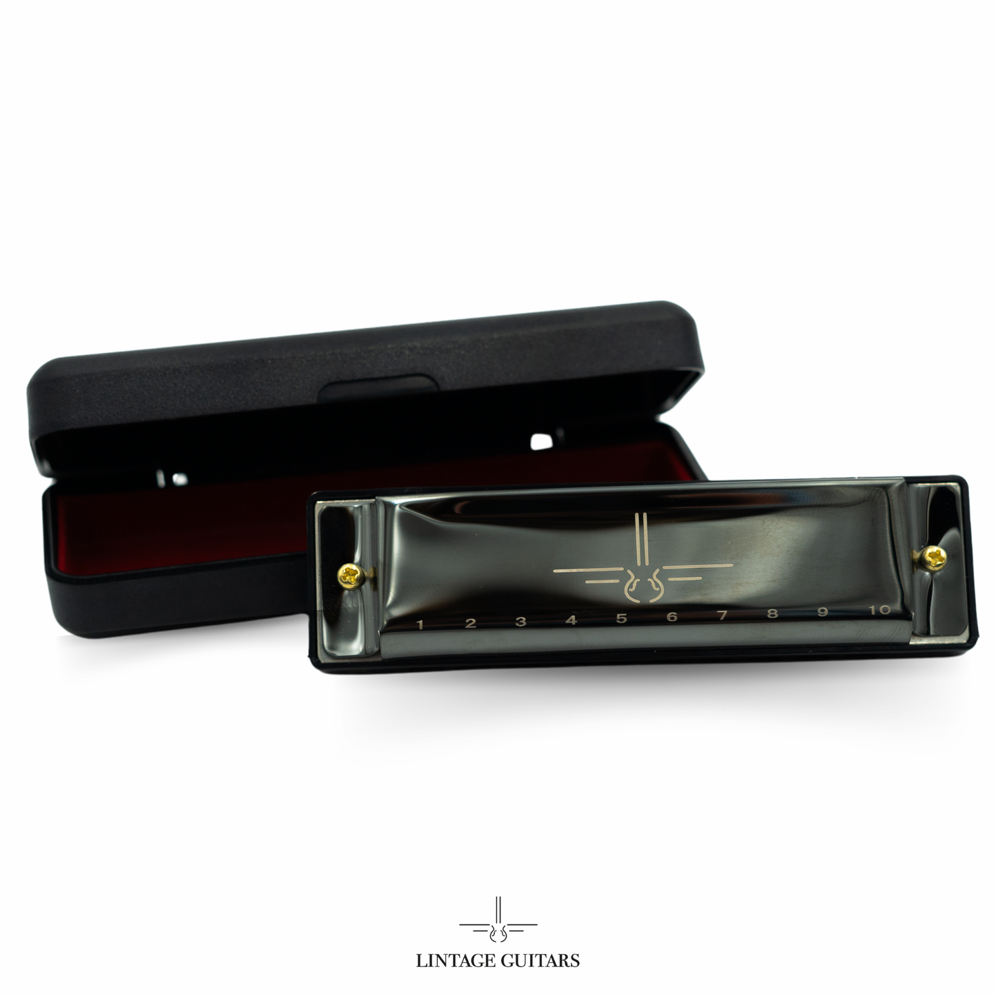 Mondharmonica C - Metallic Black - Blues Harp