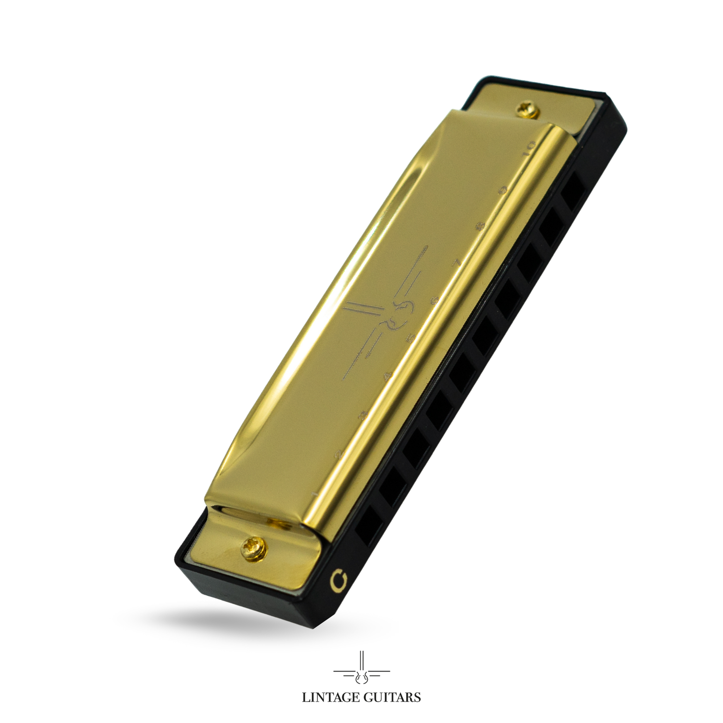 Mondharmonica C - Metallic Gold - Blues Harp