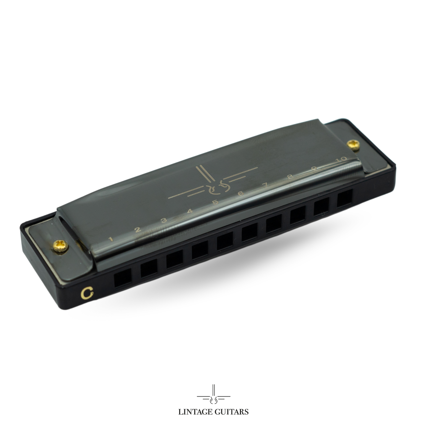 Mondharmonica C - Metallic Black - Blues Harp