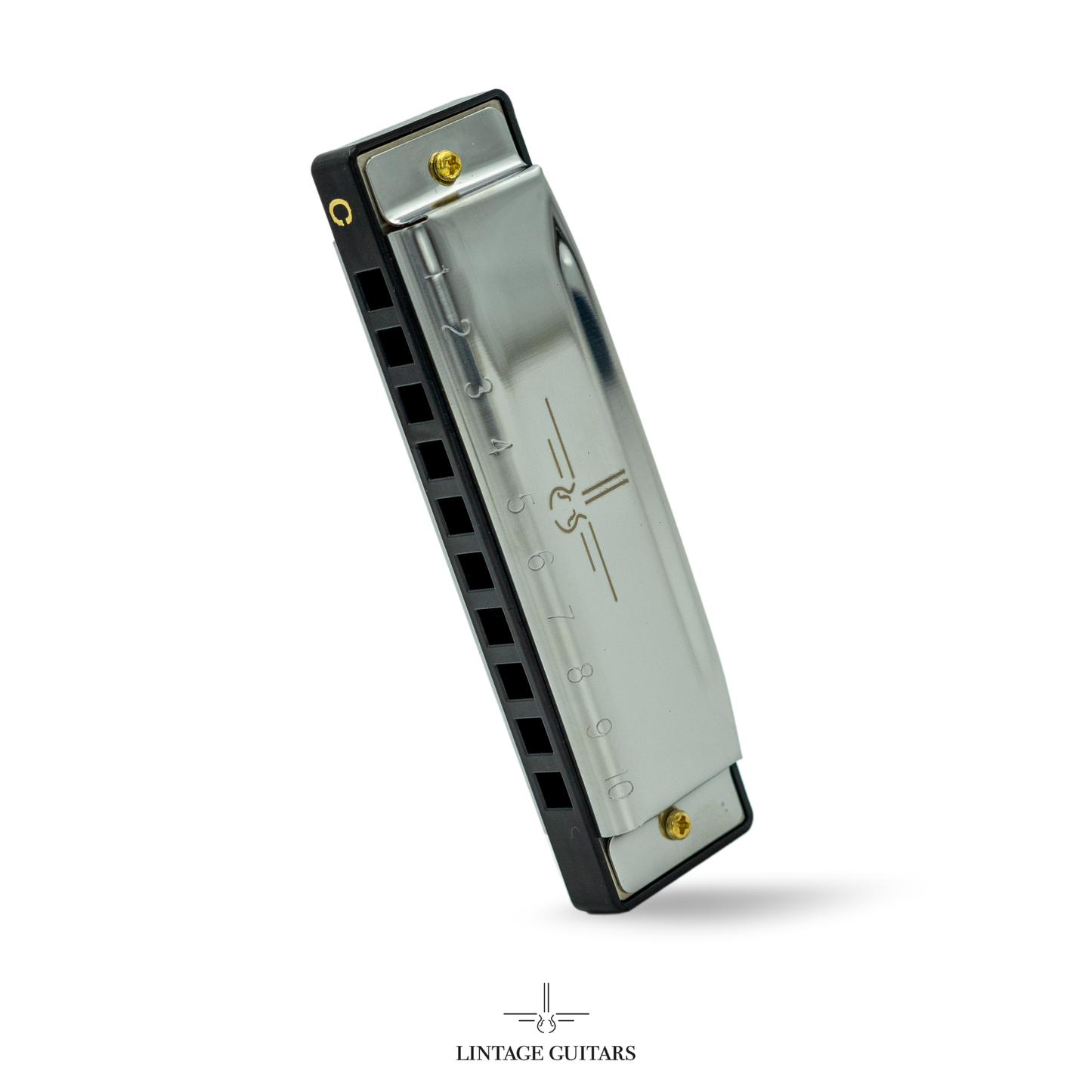 Mondharmonica C - Blues Harp - Silver