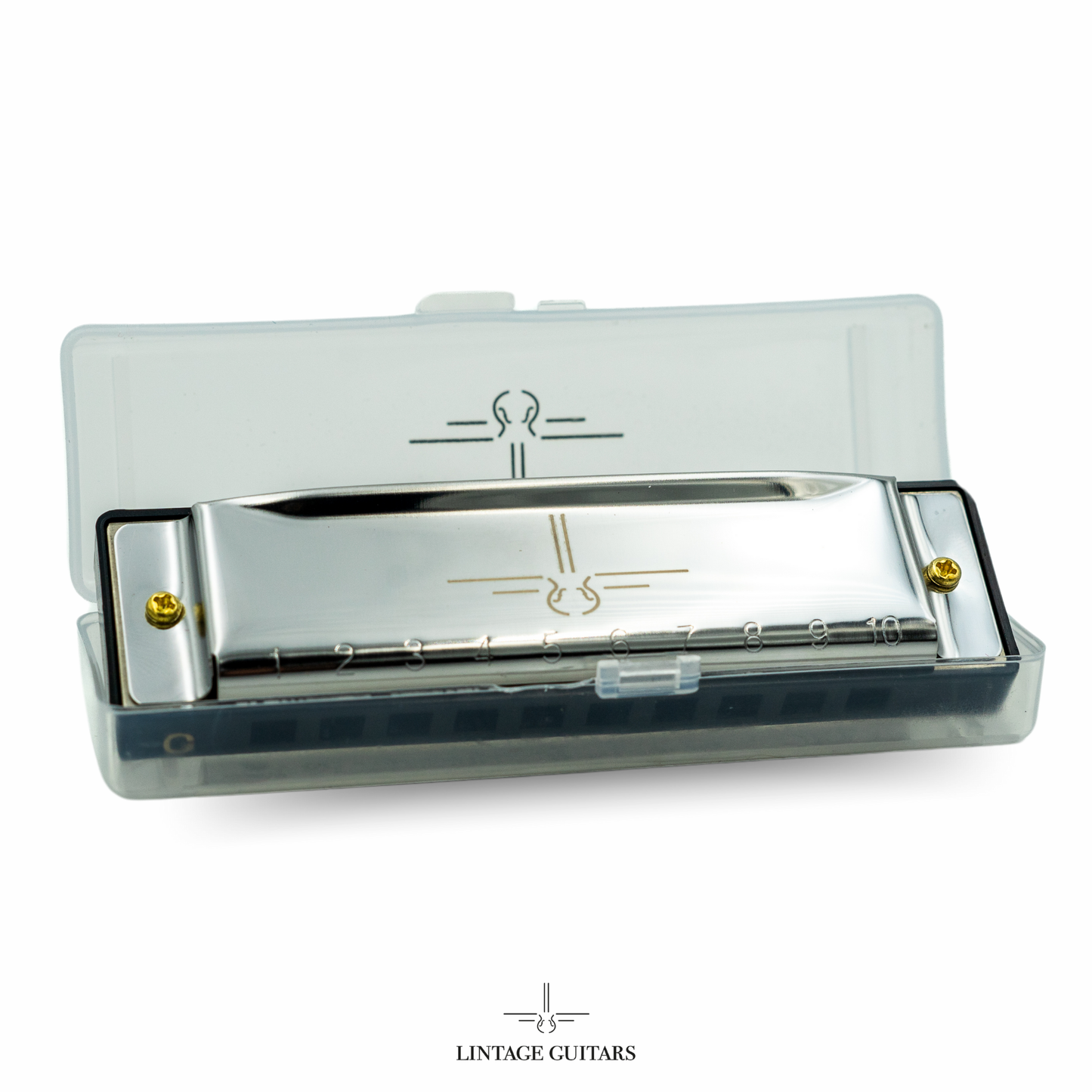 Mondharmonica C - Blues Harp - Silver