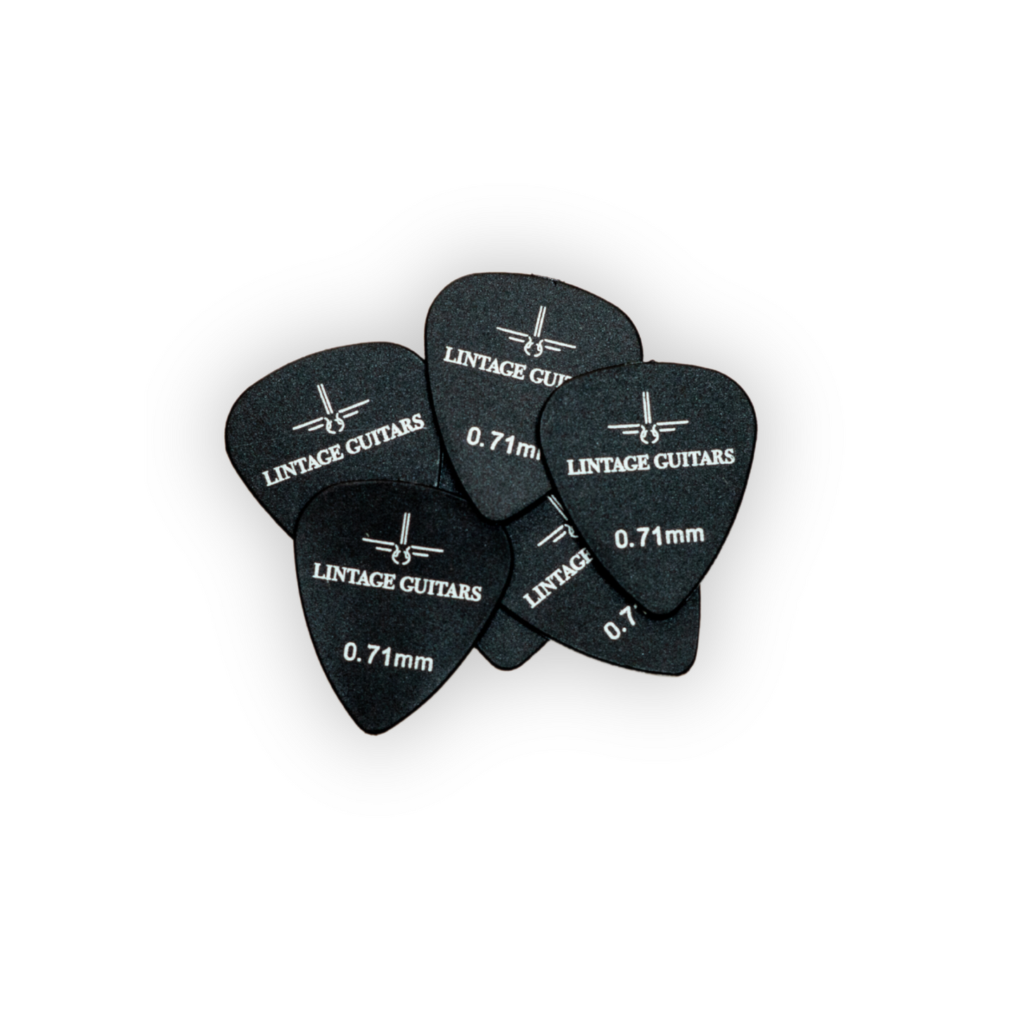 6 Stuks Plectrum Set - 0.71 Plectrum - Nylon Guitar Picks - Lintage Guitars®
