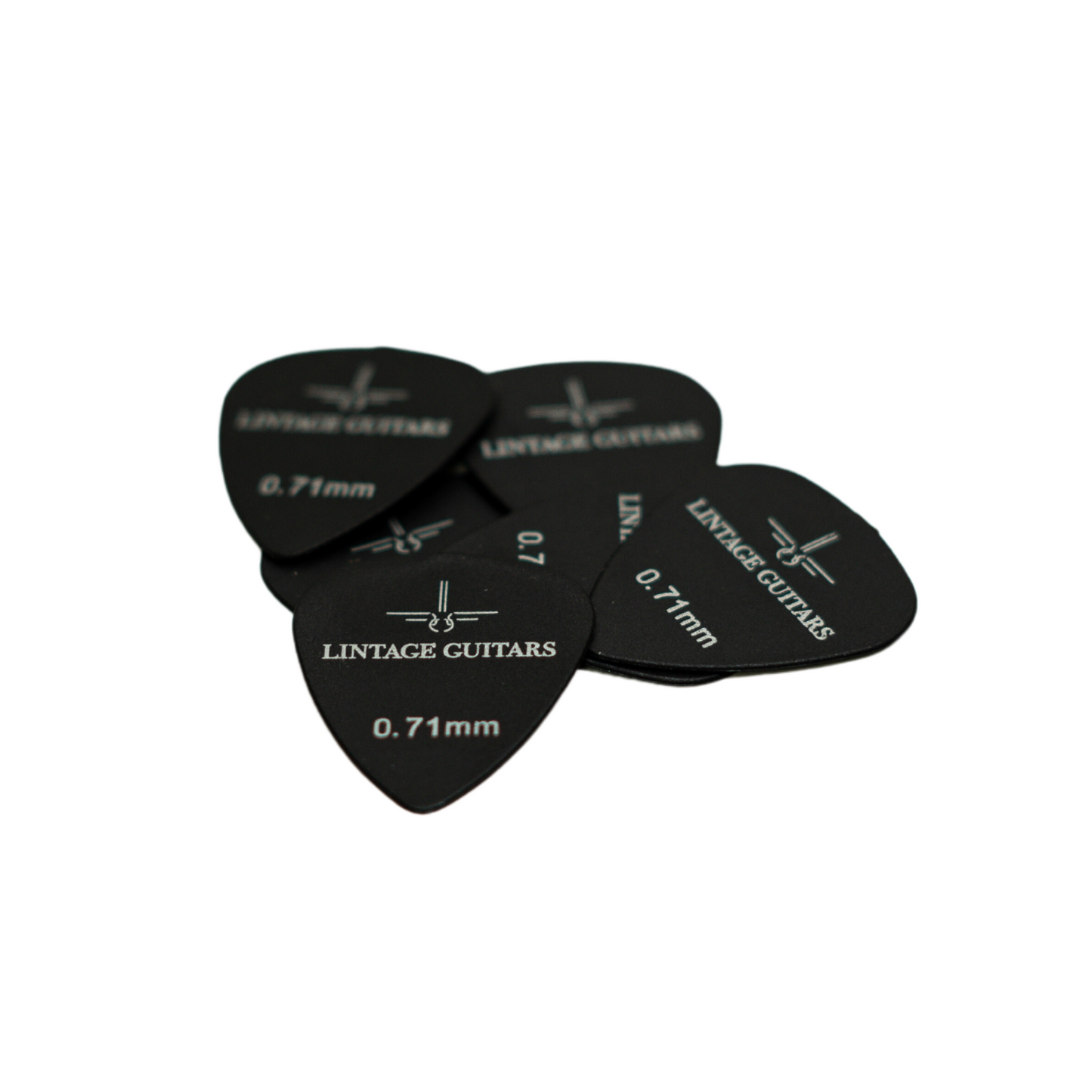 6 Stuks Plectrum Set - 0.71 Plectrum - Nylon Guitar Picks - Lintage Guitars®