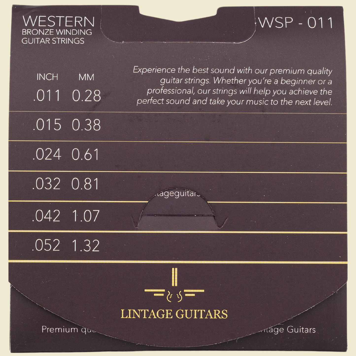 Premium Akoestische Western gitaar snaren - WSP-011 - Gitaarsnaren - Inclusief 3 Celluloid Plectra