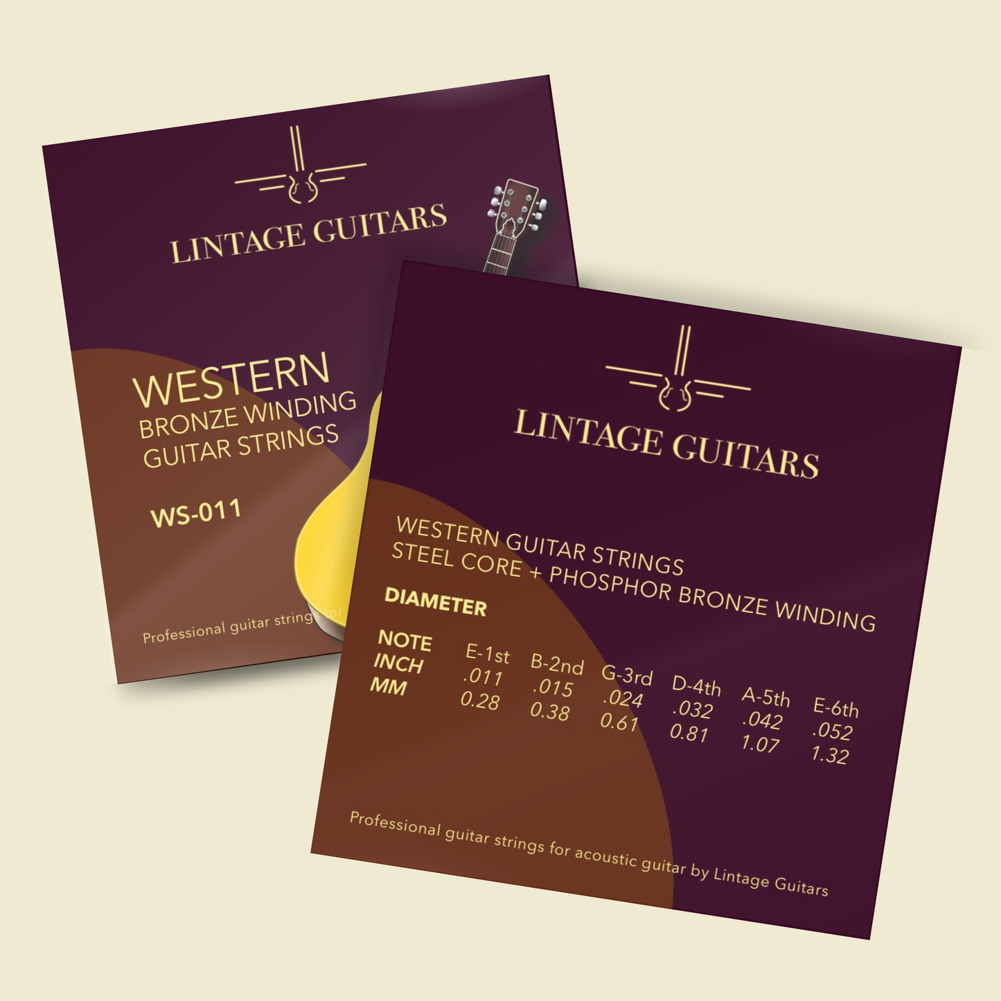 Western Gitaar snaren - Phosphor Bronze - WS-011