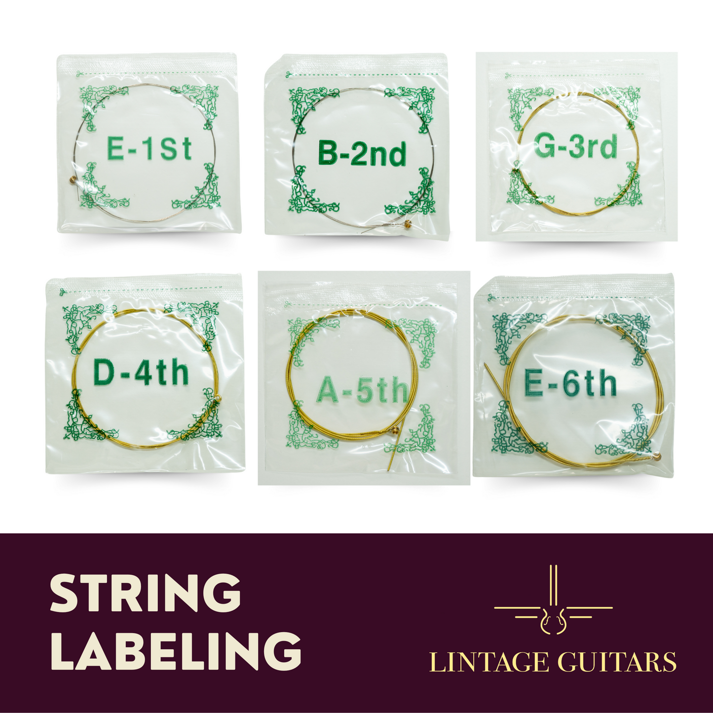 Western Gitaar snaren - Phosphor Bronze - WS-011
