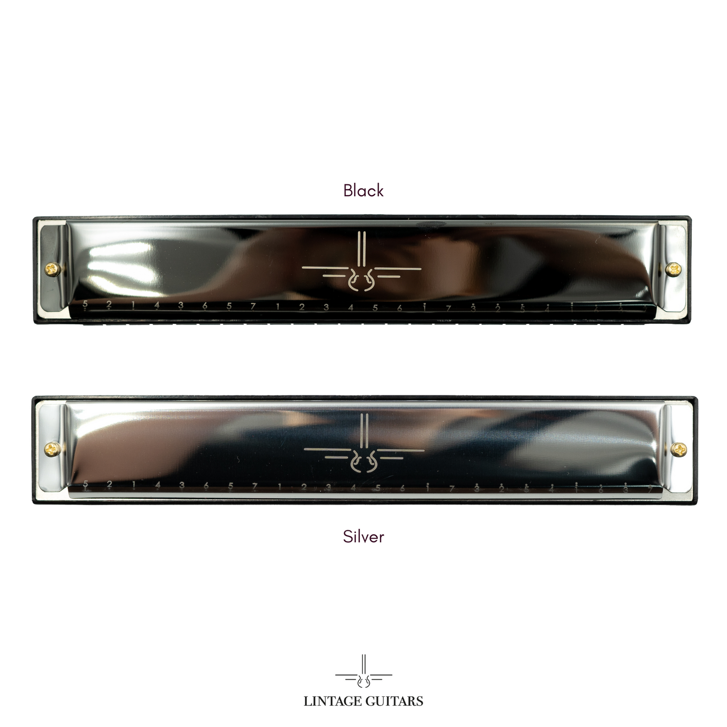 Mondharmonica C - 24 Tremolo - Metallic Zilver - Blues Harp