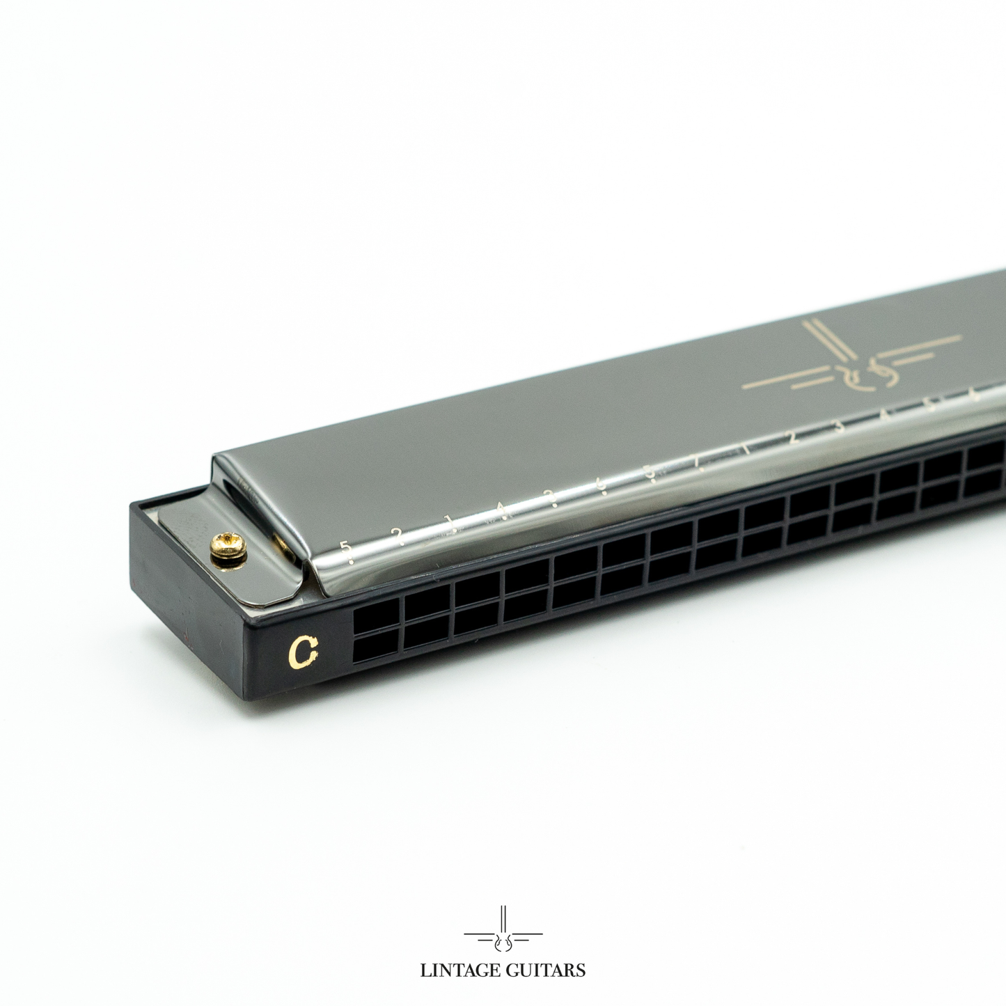 Mondharmonica C - 24 Tremolo - Metallic Black - Blues Harp