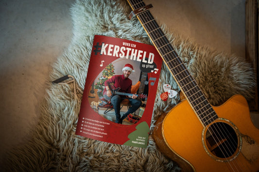 Word deze kerst een echte #Kerstheld op gitaar – ontdek het leukste kerstcadeau voor gitaristen