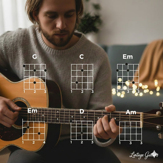 De 5 onmisbare basisakkoorden voor elke beginner.