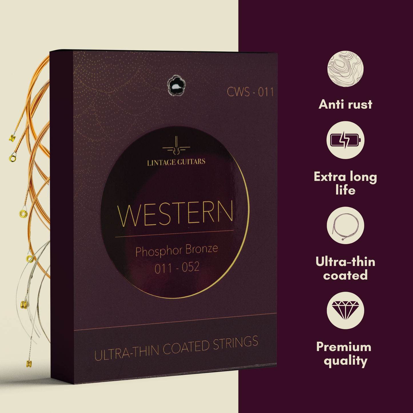 Coated - Phosphor Bronze - 11-52