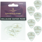 6 Stuks Plectrum Set - 0.46 Plectrum - Celluloid Guitar Picks - Lintage Guitars®