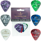 6 Stuks Celluloid Plectrum Mix - 0.46 t/m 1.50