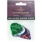 12 Stuks Plectrum Mix - 0.46 t/m 1.50 Plectrum - Celluloid Guitar Picks - Lintage Guitars®