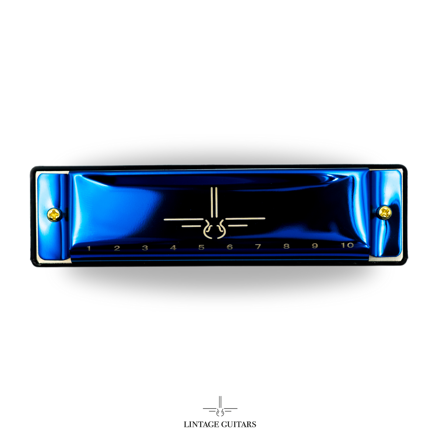 Mondharmonica C - Metallic Blue - Blues Harp