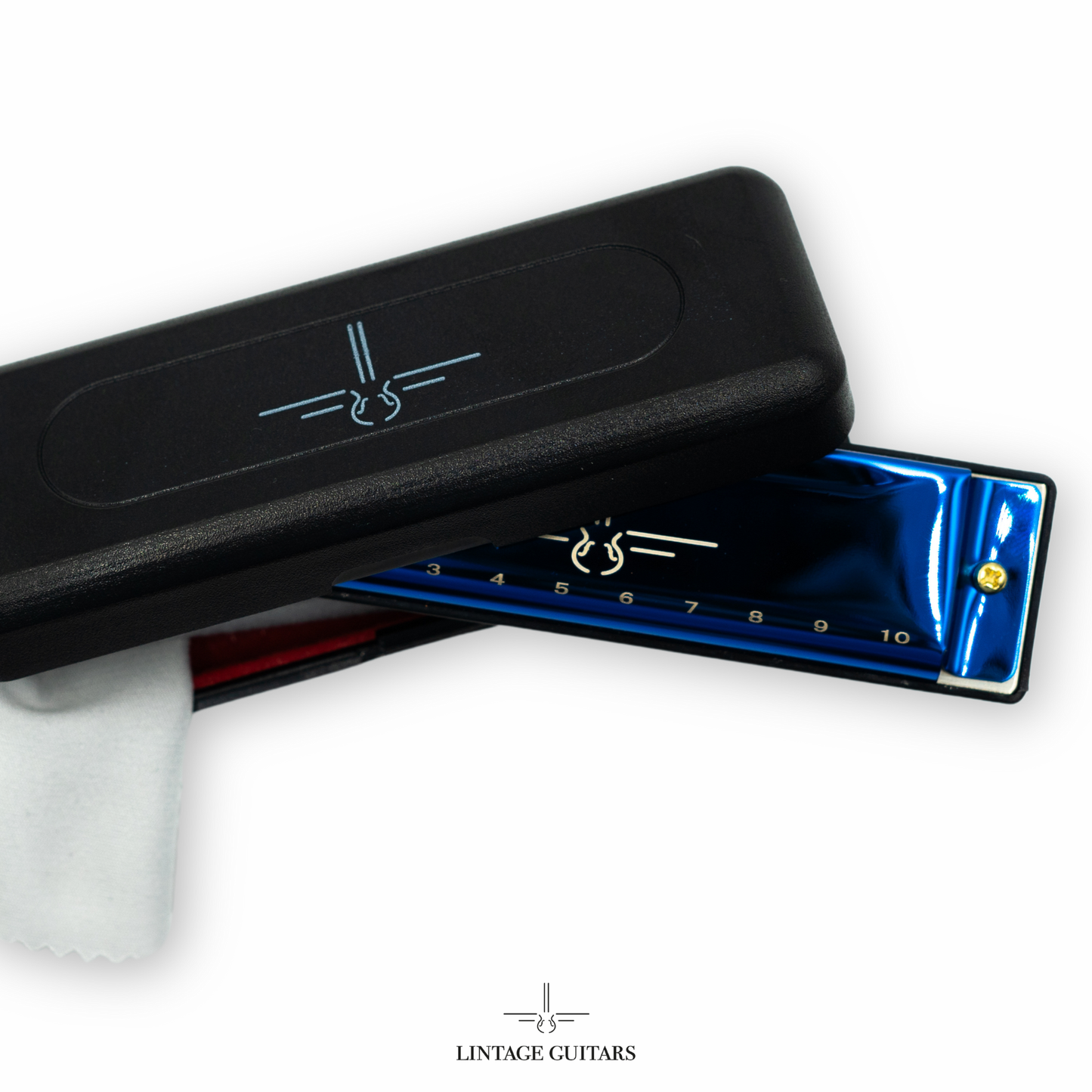Mondharmonica C - Metallic Blue - Blues Harp