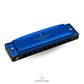 Mondharmonica C - Metallic Blue - Blues Harp