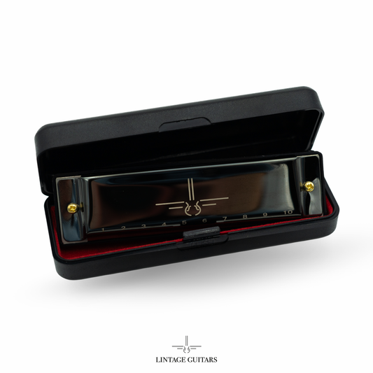 Mondharmonica C - Metallic Black - Blues Harp
