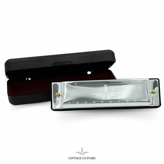 Mondharmonica C - Metallic Silver - Blues Harp