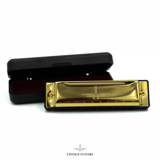 Mondharmonica C - Metallic Gold - Blues Harp
