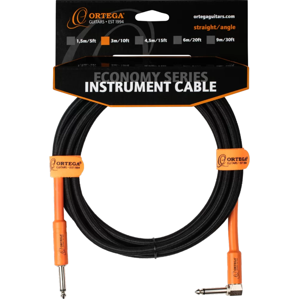 Ortega Instrumentenkabel Hook - 3 Meter