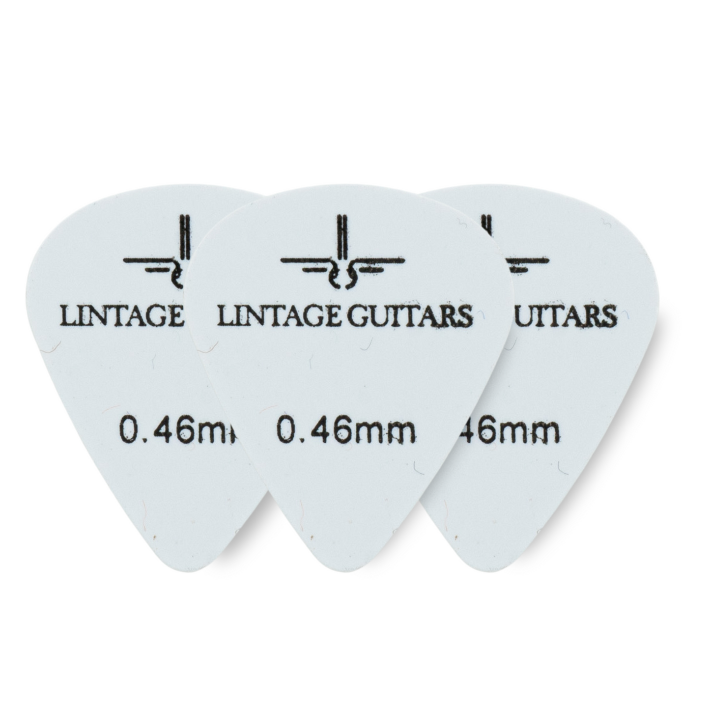 6 Stuks Plectrum Set - White - 0.46