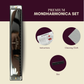 Mondharmonica C - 24 Tremolo - Metallic Zilver - Blues Harp